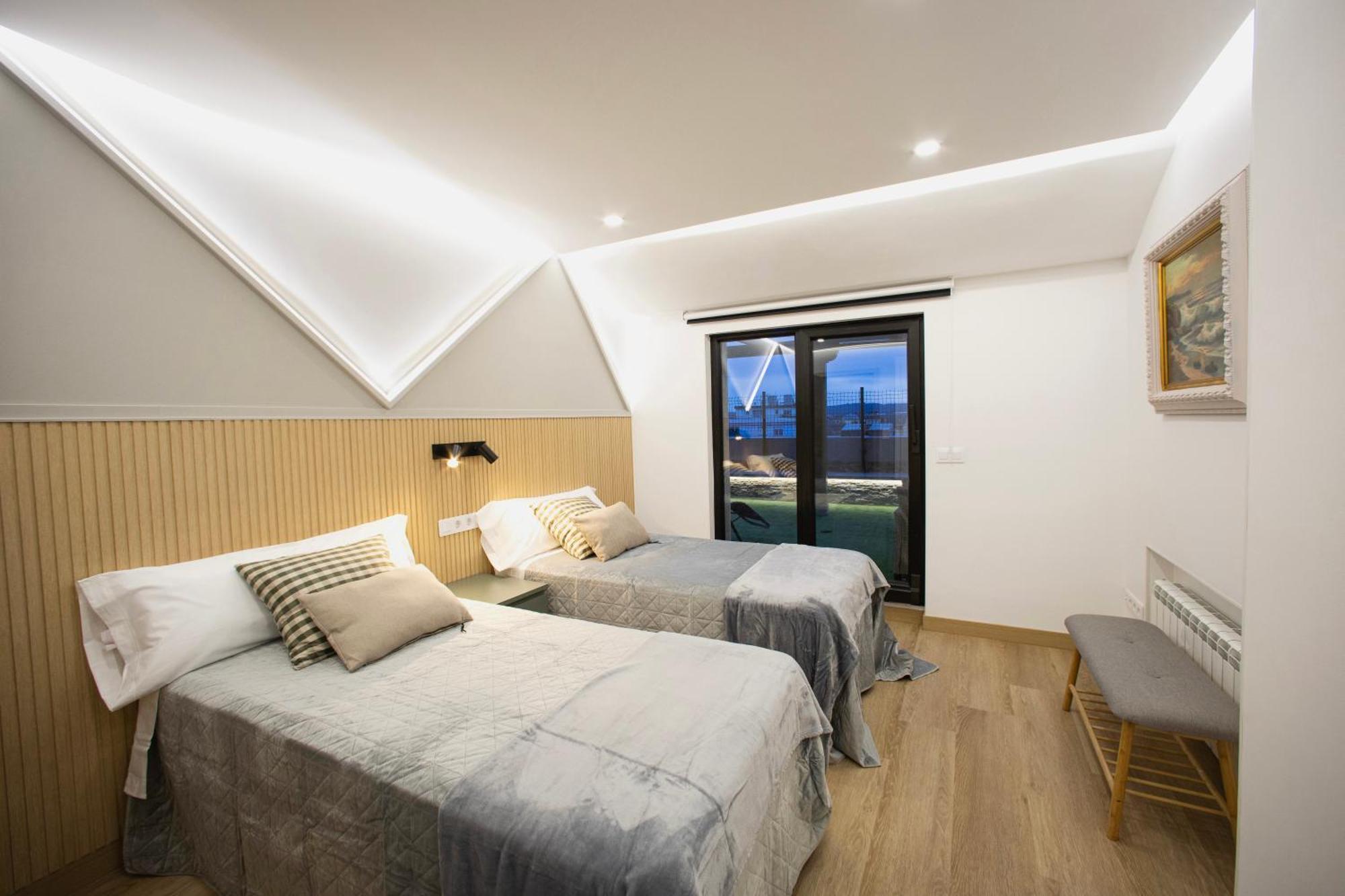 Appartement Lucus Skyline & Terrace à Lugo Extérieur photo