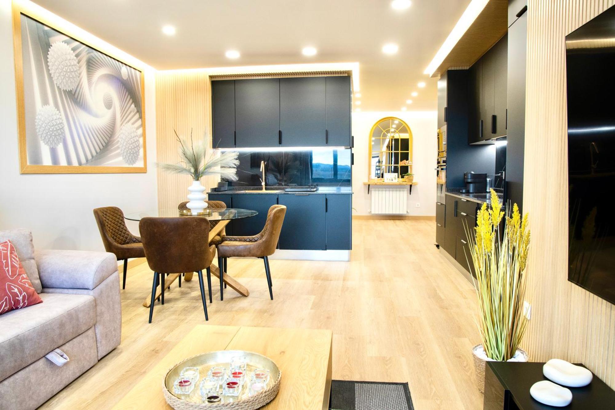 Appartement Lucus Skyline & Terrace à Lugo Extérieur photo
