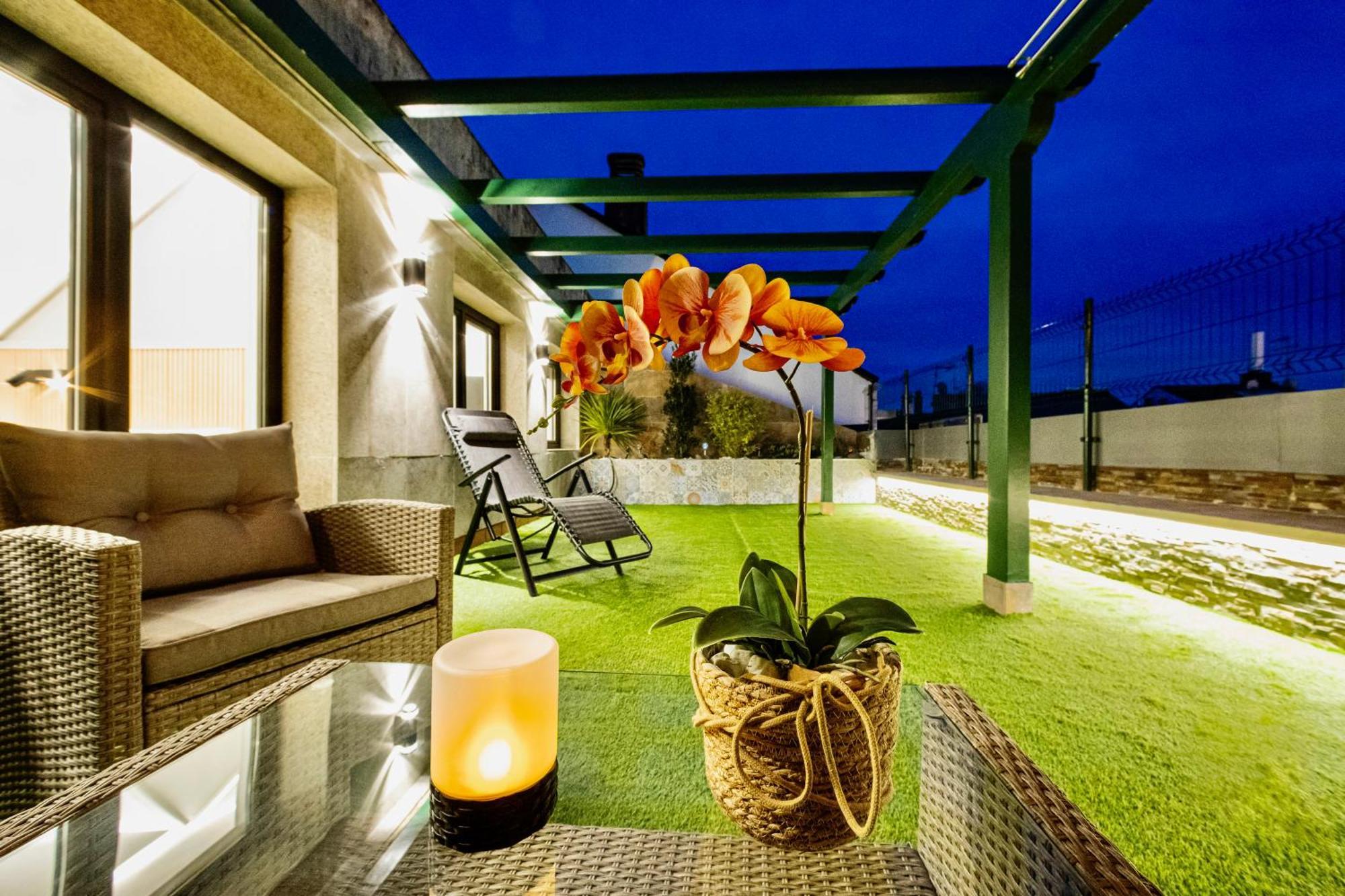 Appartement Lucus Skyline & Terrace à Lugo Extérieur photo