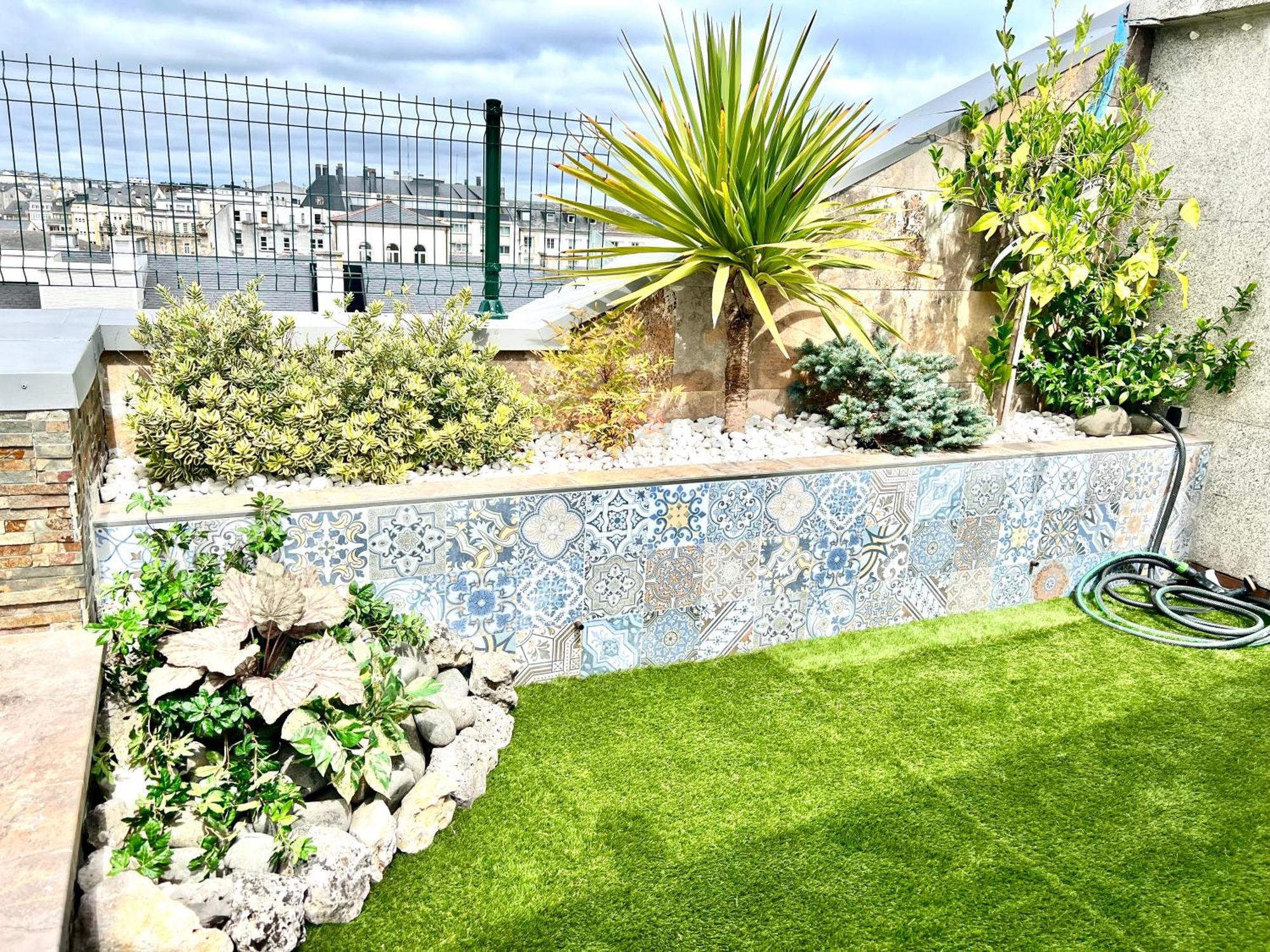 Appartement Lucus Skyline & Terrace à Lugo Extérieur photo
