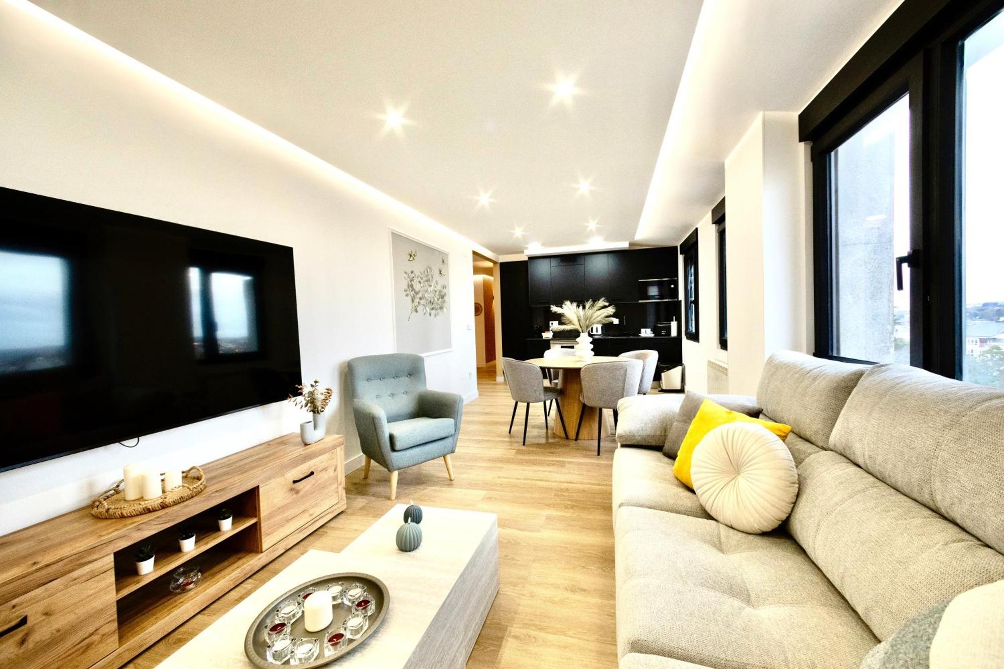 Appartement Lucus Skyline & Terrace à Lugo Extérieur photo