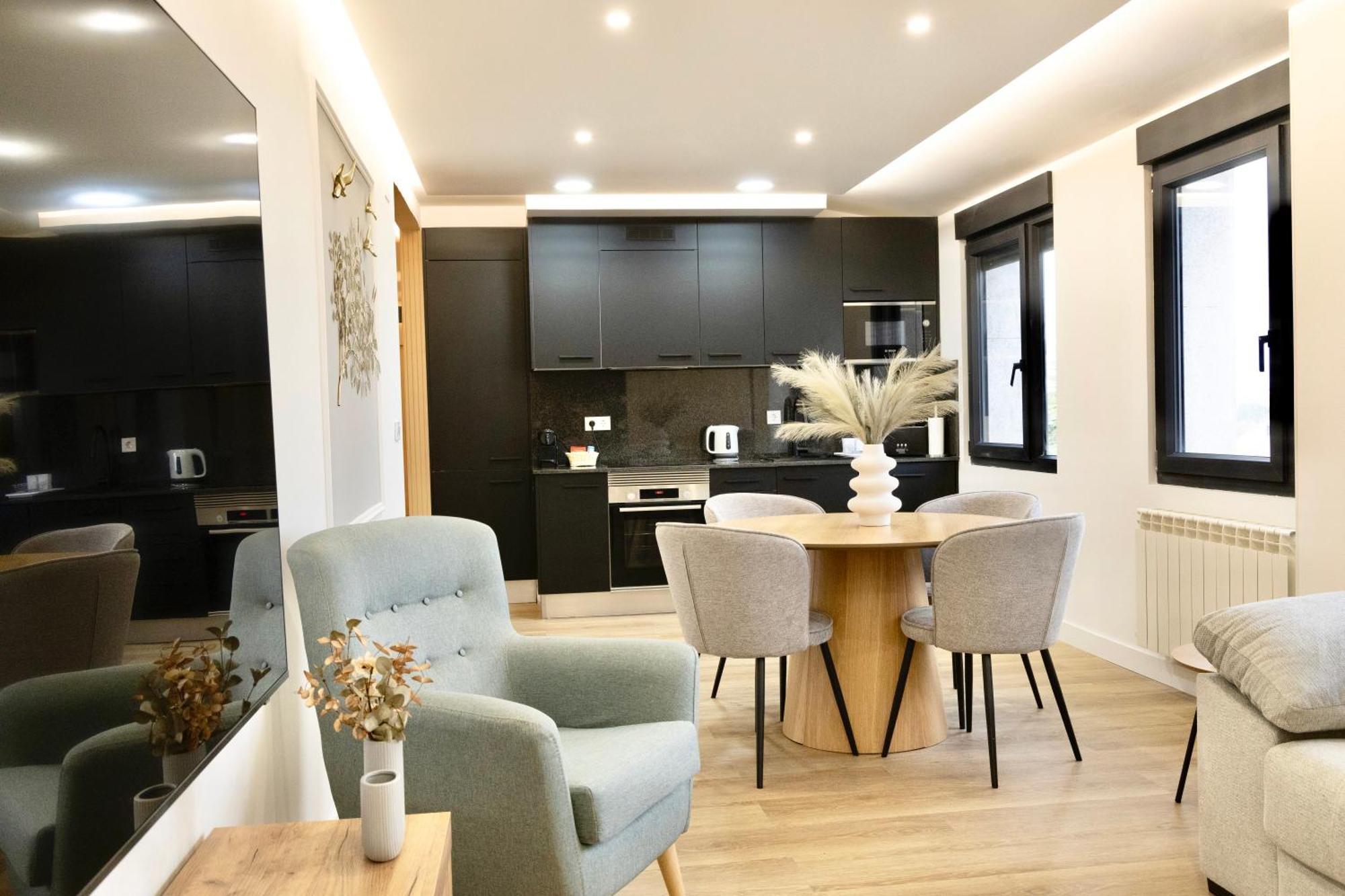 Appartement Lucus Skyline & Terrace à Lugo Extérieur photo