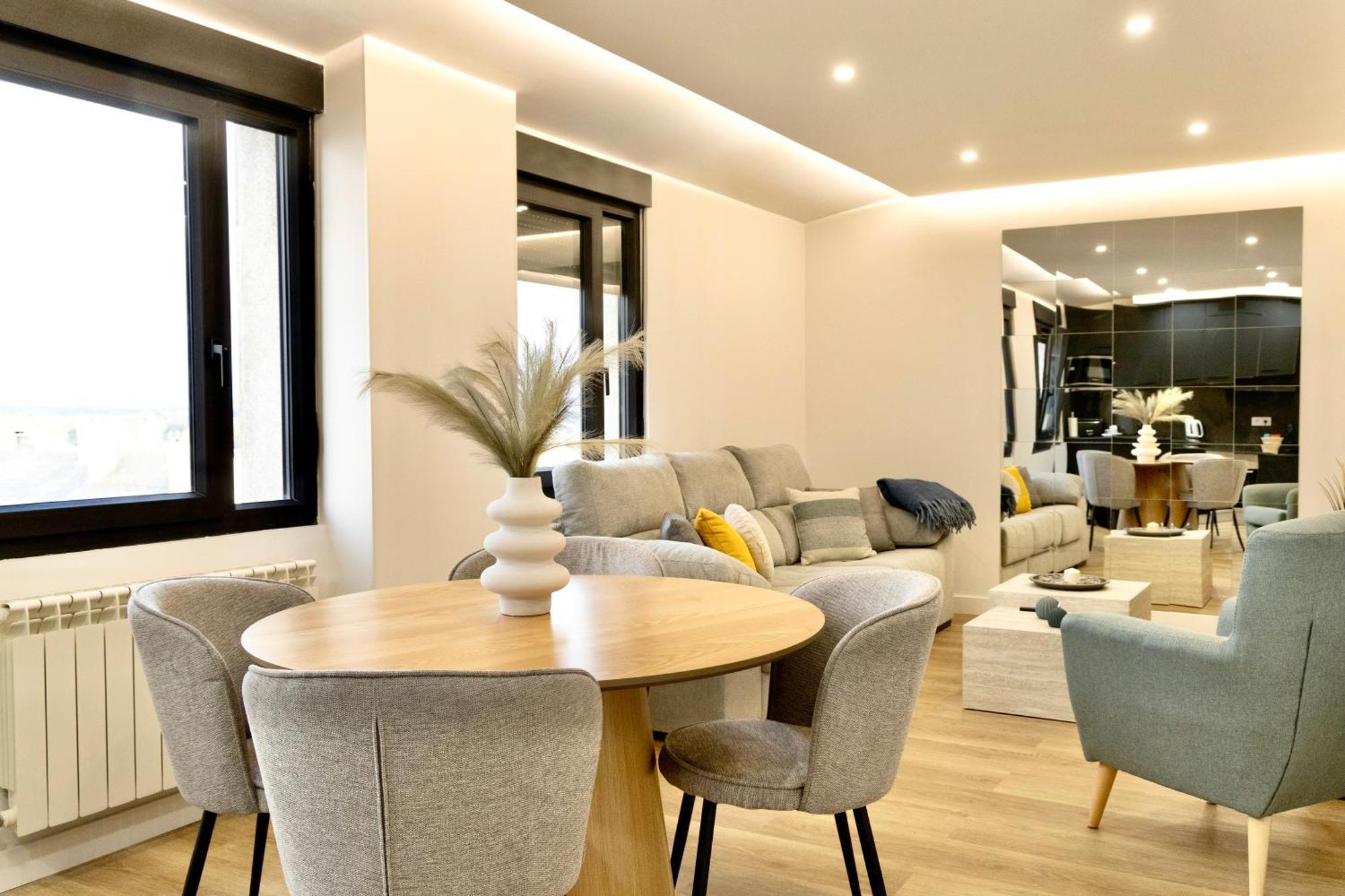 Appartement Lucus Skyline & Terrace à Lugo Extérieur photo