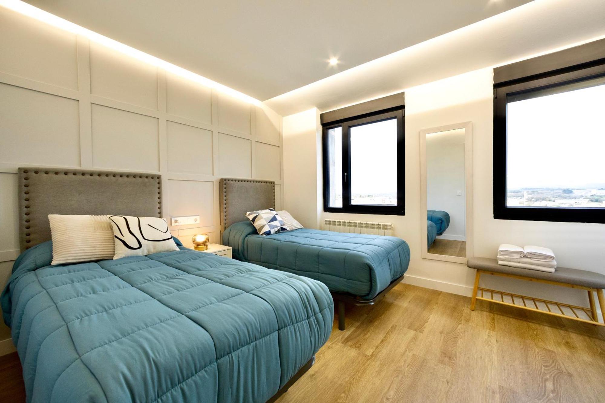 Appartement Lucus Skyline & Terrace à Lugo Extérieur photo